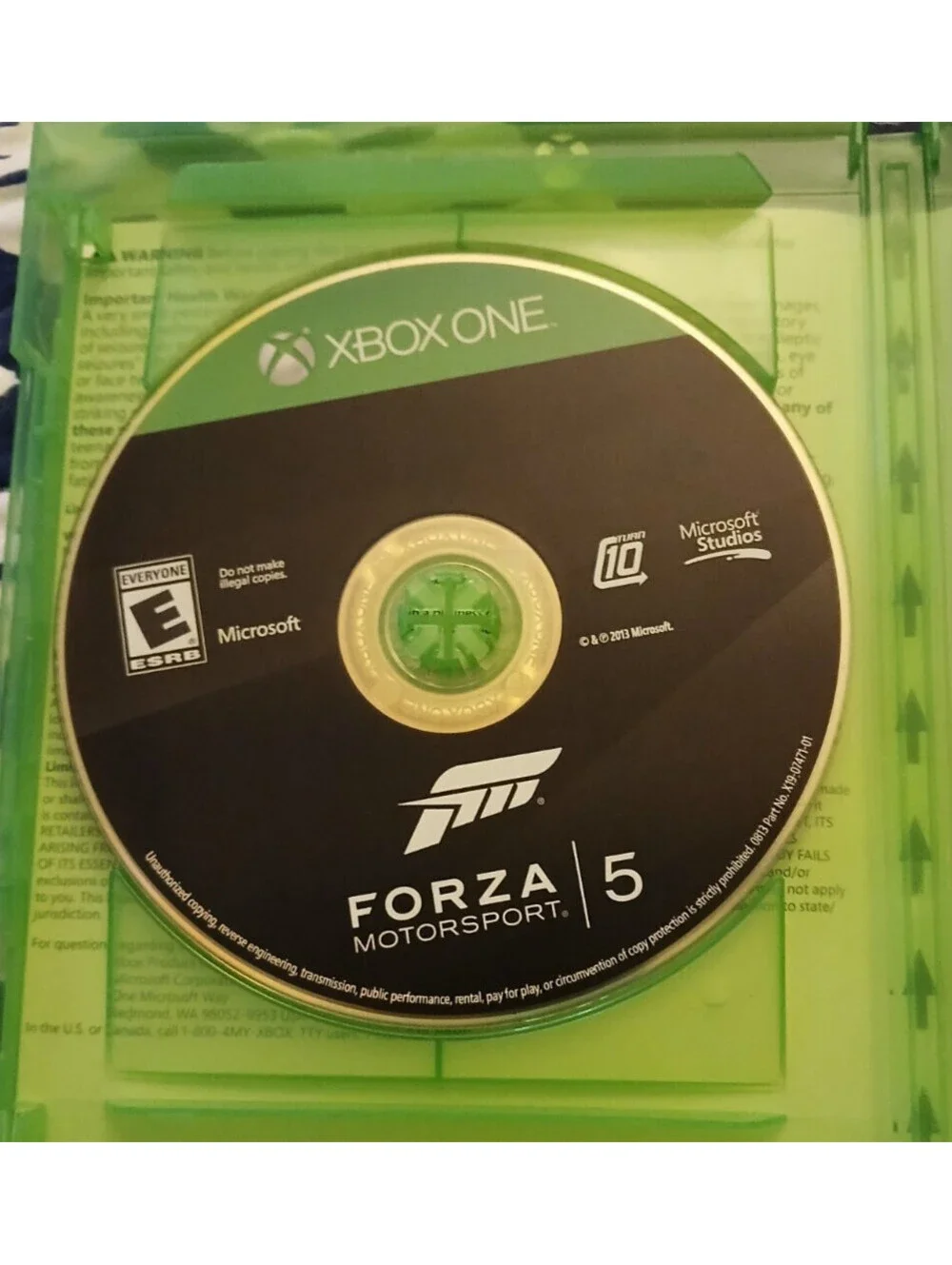 Forza Motorsport 5 - Day One Edition (Microsoft Xbox One, 2013)